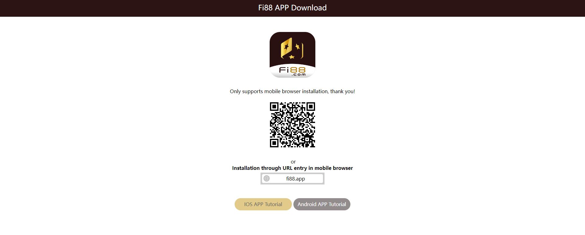Các bước tải App Fi88